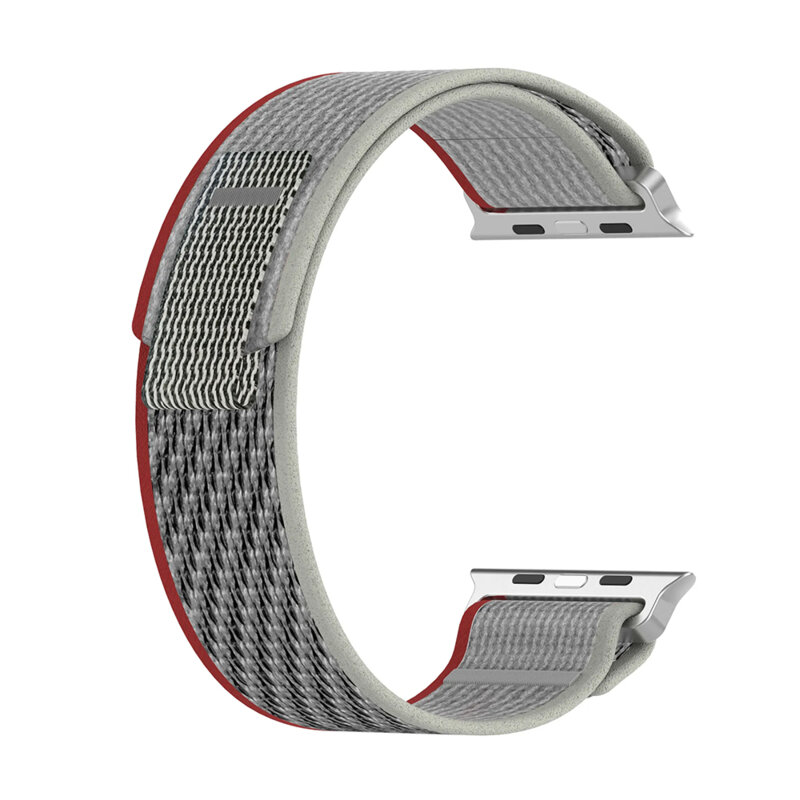 Curea Apple Watch 10 42mm Techsuit, Red / Gray, W039