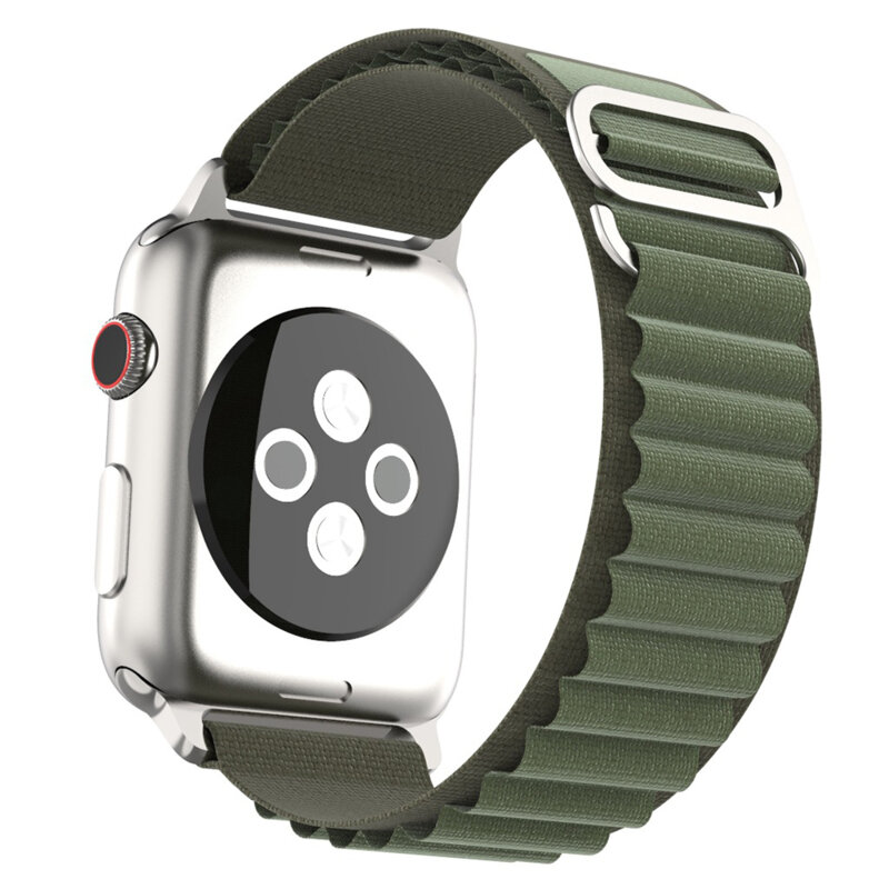 Curea Apple Watch 10 42mm Techsuit, verde, W037