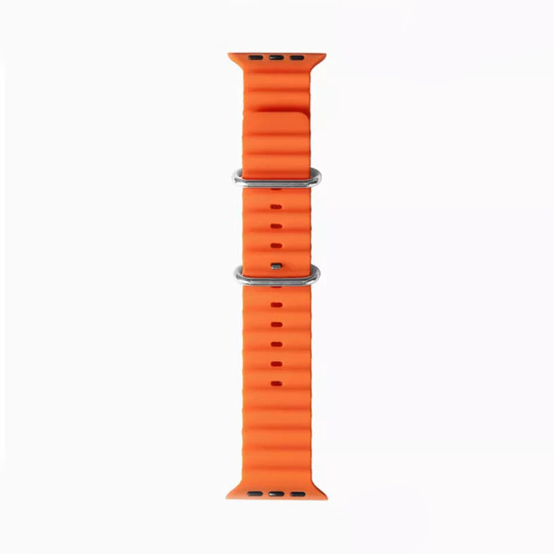 Curea Apple Watch 10 42mm Techsuit, portocaliu, W038