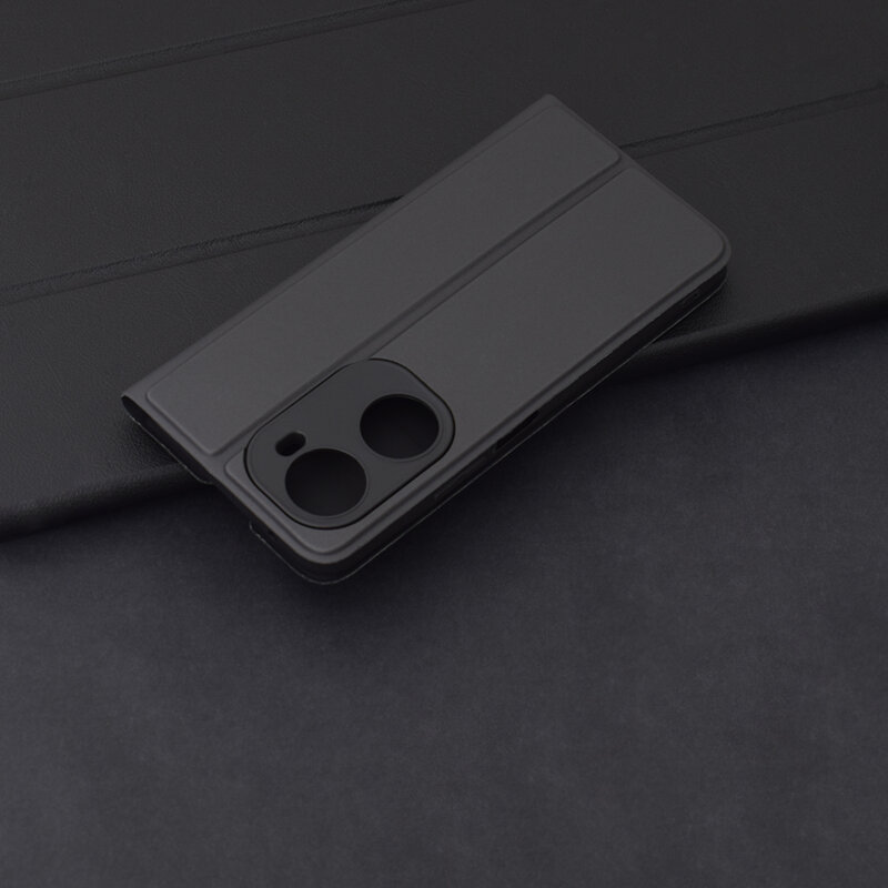 Husa Huawei nova 12 SE Techsuit Magskin Book, negru