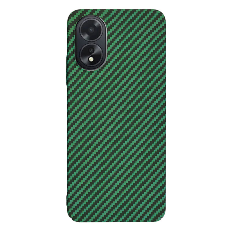 Husa Oppo A38 Techsuit Carbonite FiberShell, verde