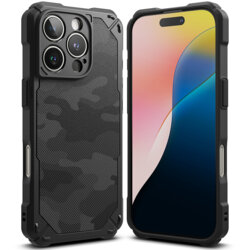 Husa iPhone 16 Pro Ringke Rugged Gear, camuflaj