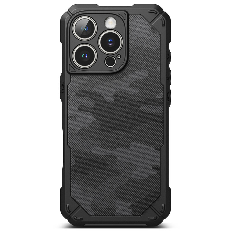 Husa iPhone 16 Pro Ringke Rugged Gear, camuflaj