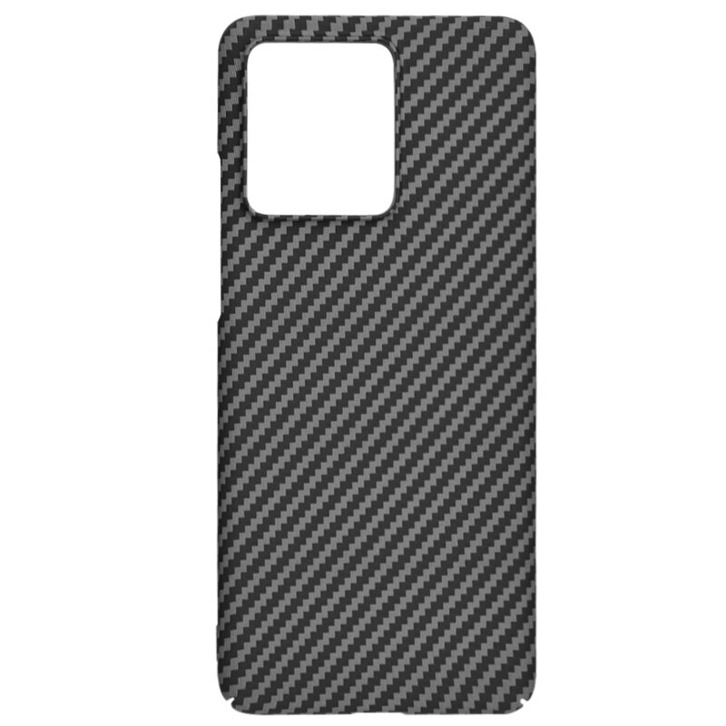 Husa Motorola Edge 40 Neo Techsuit Carbonite FiberShell, negru