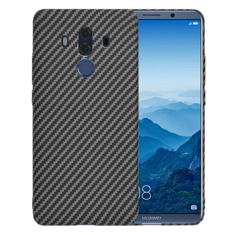 Husa Huawei Mate 10 Pro Techsuit Carbonite FiberShell, negru