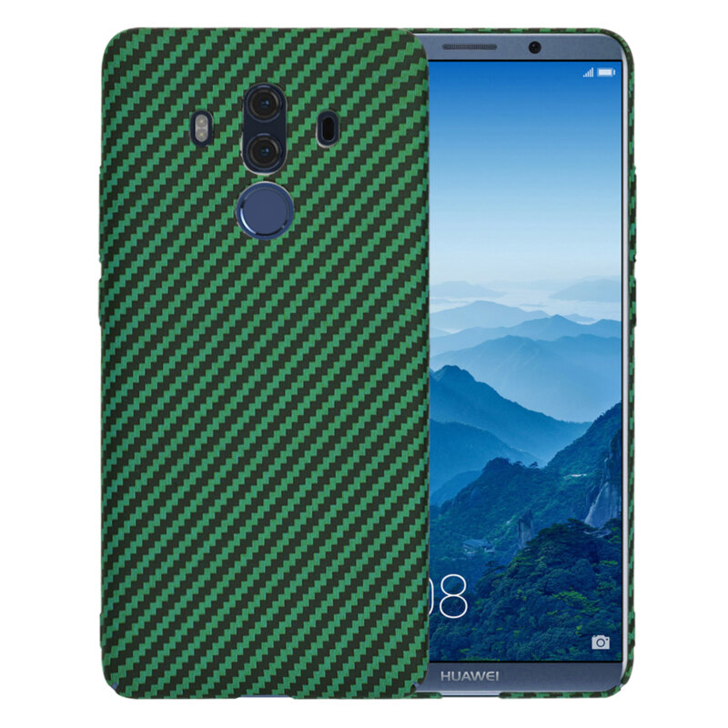 Husa Huawei Mate 10 Pro Techsuit Carbonite FiberShell, verde