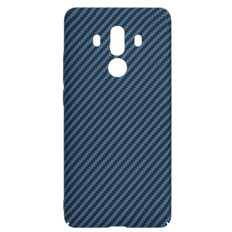 Husa Huawei Mate 10 Pro Techsuit Carbonite FiberShell, cyan