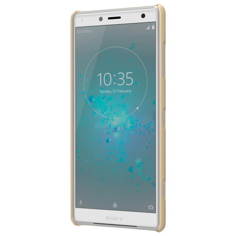 Husa Sony Xperia XZ2 Compact Nillkin Frosted Gold