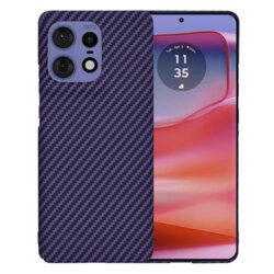 Husa Motorola Edge 50 Pro Techsuit Carbonite FiberShell, mov