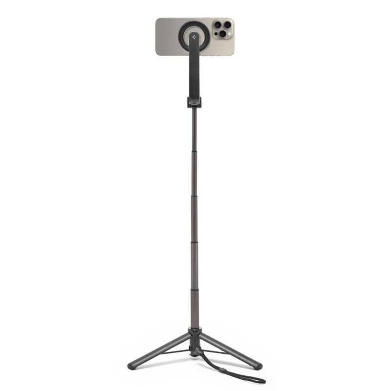 Selfie stick tripod MagSafe Bluetooth Spigen S571W, negru
