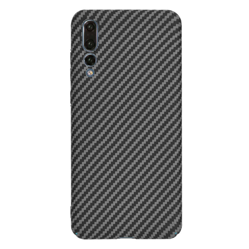Husa Huawei P20 Pro Techsuit Carbonite FiberShell, negru