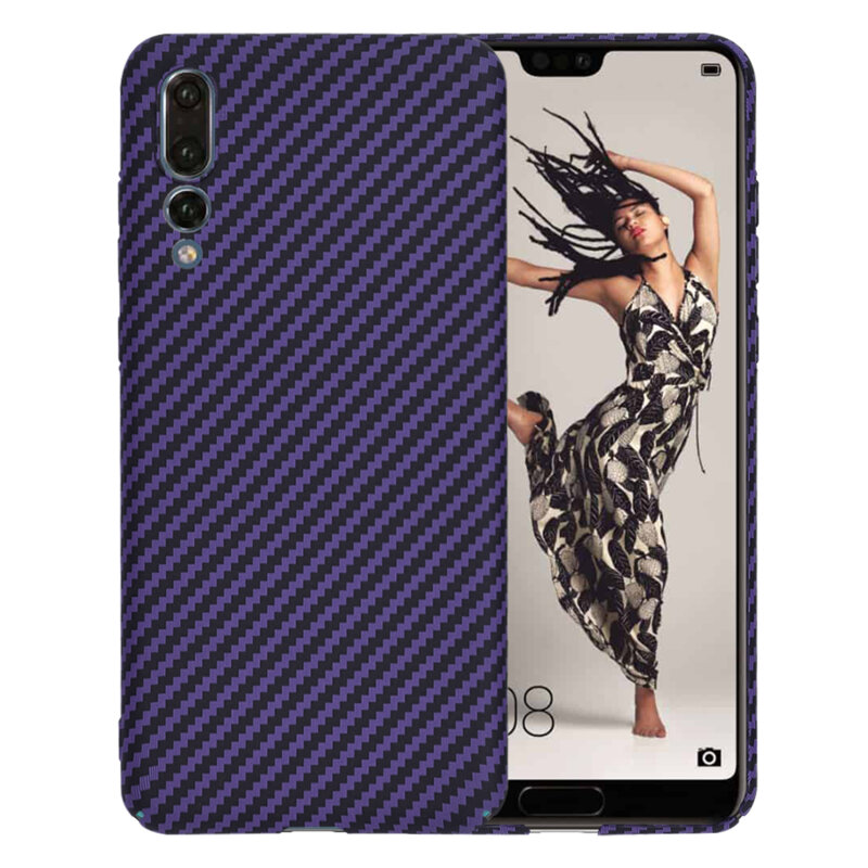 Husa Huawei P20 Pro Techsuit Carbonite FiberShell, mov