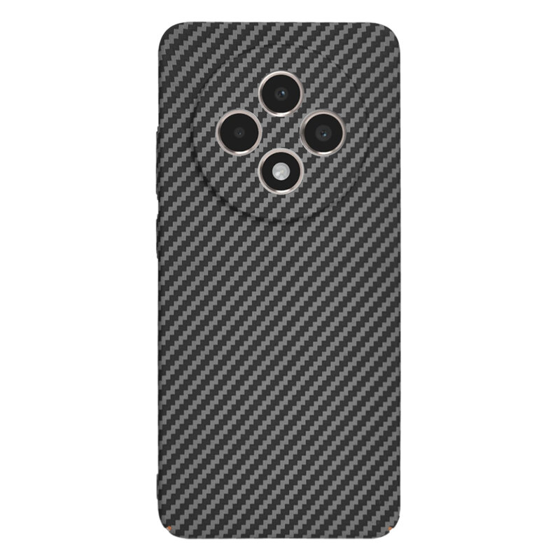 Husa Oppo Reno12 F 5G Techsuit Carbonite FiberShell, negru