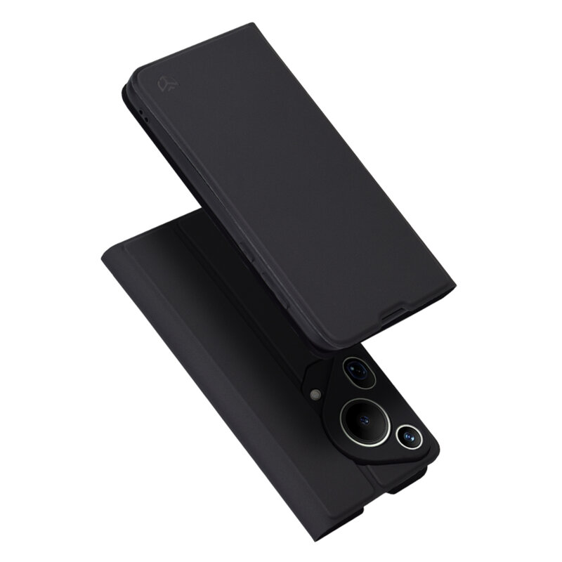 Husa Huawei Pura 70 Ultra Techsuit Magskin Book, negru