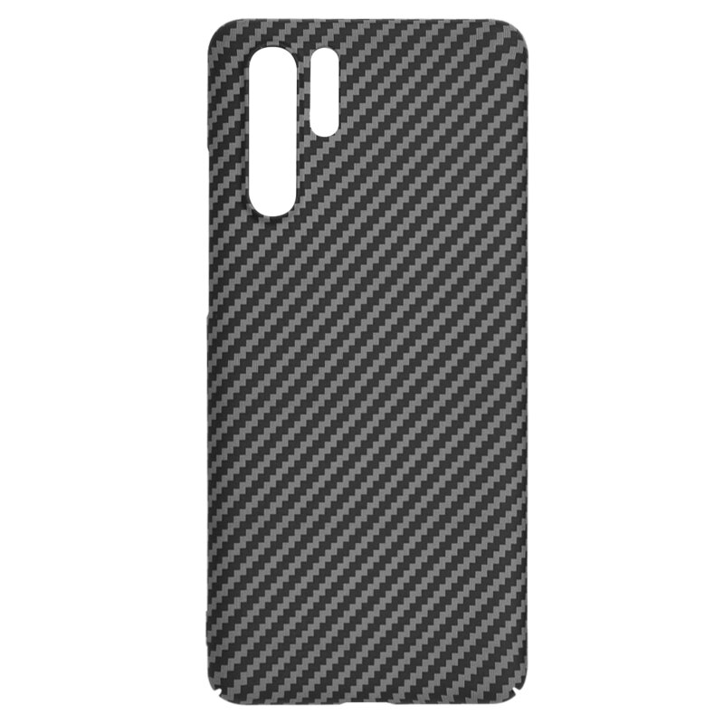 Husa Huawei P30 Pro Techsuit Carbonite FiberShell, negru