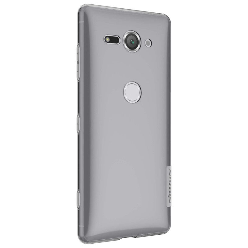 Husa Sony Xperia XZ2 Compact Nillkin Nature UltraSlim Fumuriu
