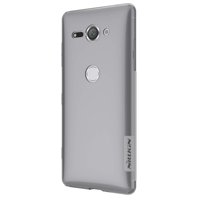 Husa Sony Xperia XZ2 Compact Nillkin Nature UltraSlim Fumuriu