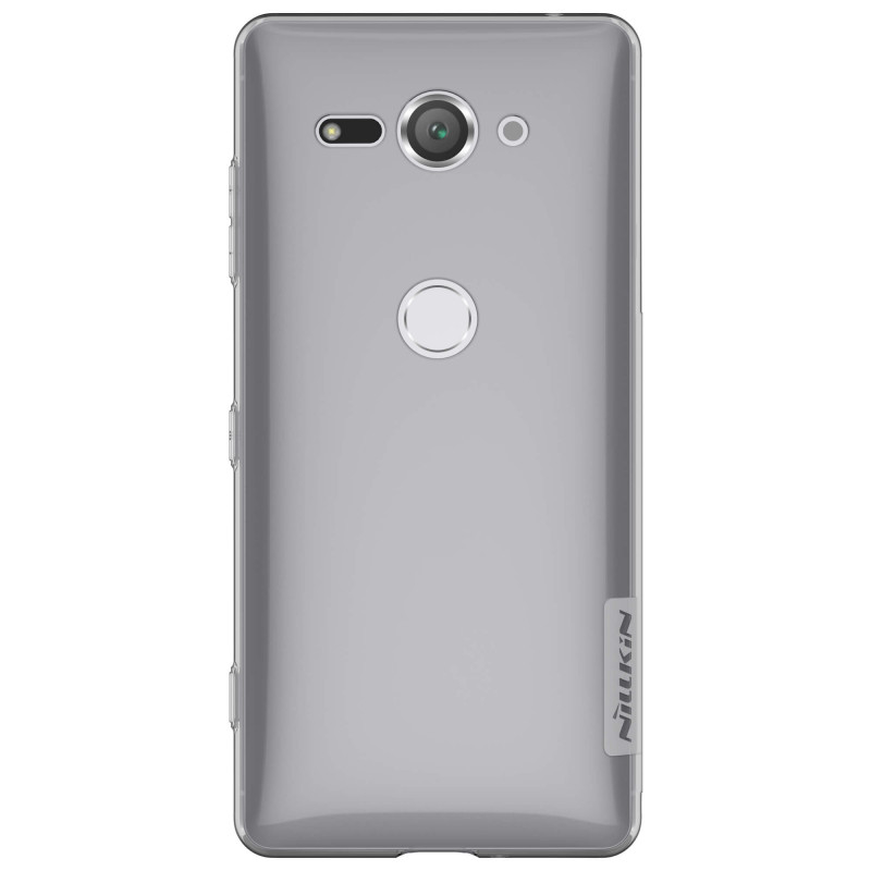 Husa Sony Xperia XZ2 Compact Nillkin Nature UltraSlim Fumuriu