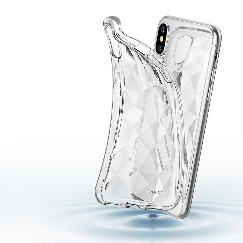 Husa iPhone X, iPhone 10 Ringke Air Prism - Clear