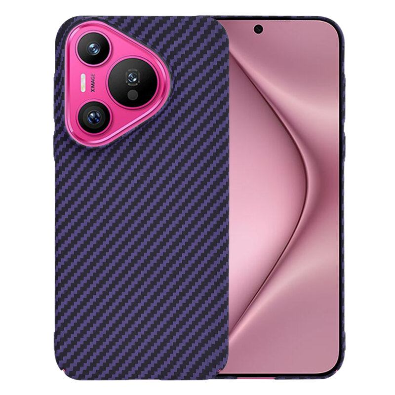 Husa Huawei Pura 70 Techsuit Carbonite FiberShell, mov