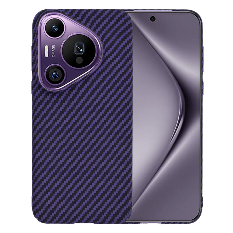 Husa Huawei Pura 70 Pro Techsuit Carbonite FiberShell, mov