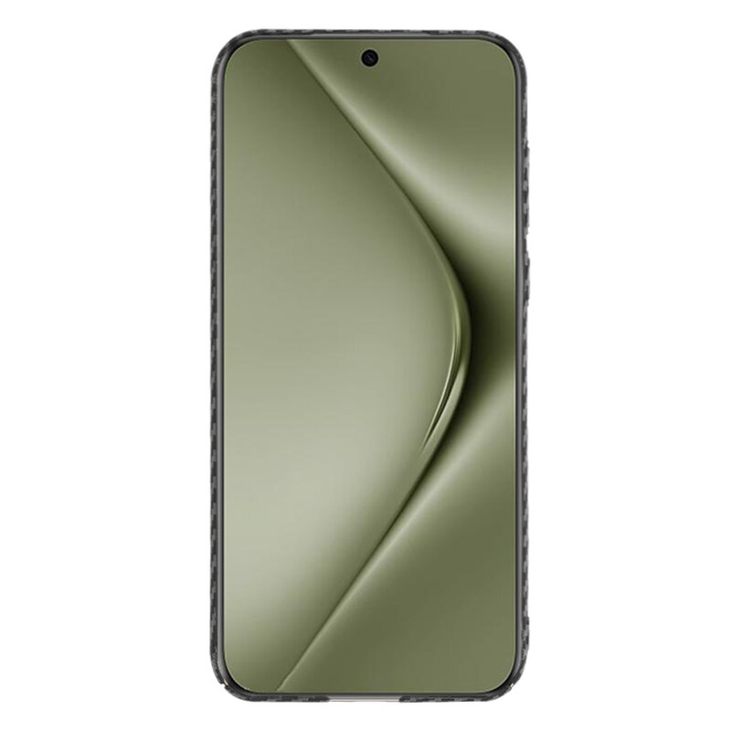 Husa Huawei Pura 70 Ultra Techsuit Carbonite FiberShell, negru