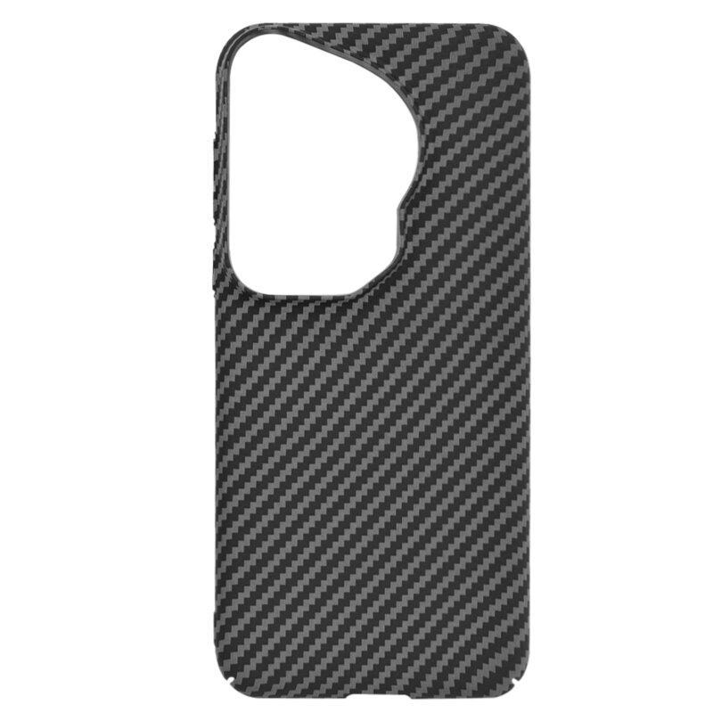 Husa Huawei Pura 70 Ultra Techsuit Carbonite FiberShell, negru
