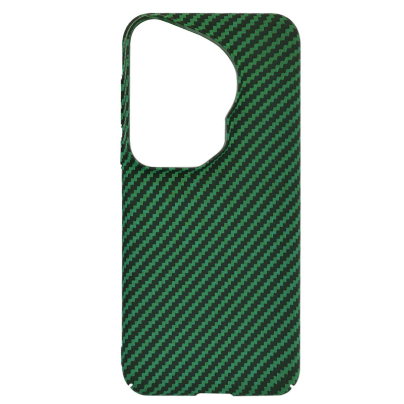 Husa Huawei Pura 70 Ultra Techsuit Carbonite FiberShell, verde