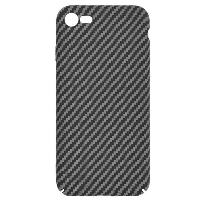 Husa iPhone 7 Techsuit Carbonite FiberShell, negru