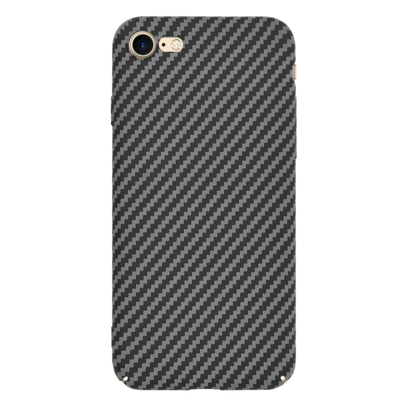 Husa iPhone 8 Techsuit Carbonite FiberShell, negru