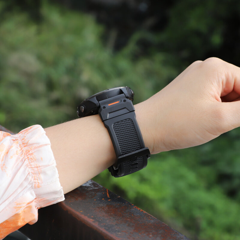 Curea Garmin Fenix 5x Techsuit, negru, W068