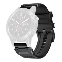 Curea Garmin Fenix 6X/6X Pro Techsuit, negru, W068