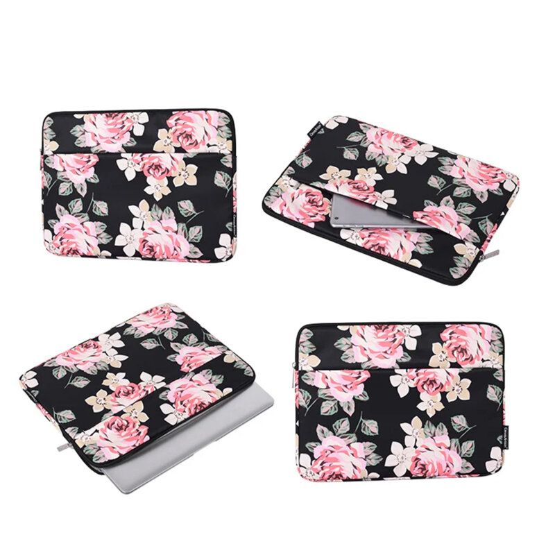 Geanta laptop dama 13-14 inch CanvasArtisan, albastru, H40-11