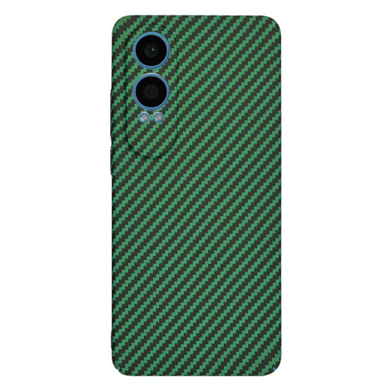 Husa OnePlus Nord CE4 Lite Techsuit Carbonite FiberShell, verde