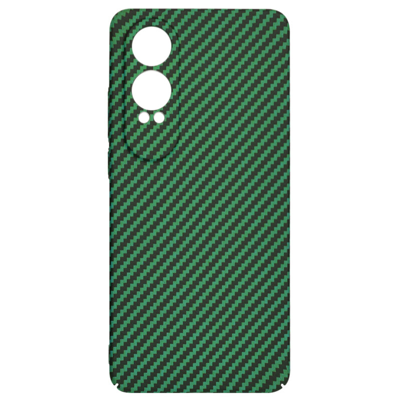Husa OnePlus Nord CE4 Lite Techsuit Carbonite FiberShell, verde