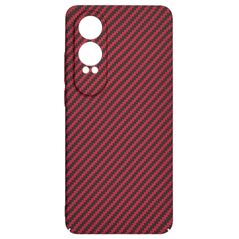 Husa OnePlus Nord CE4 Lite Techsuit Carbonite FiberShell, rosu