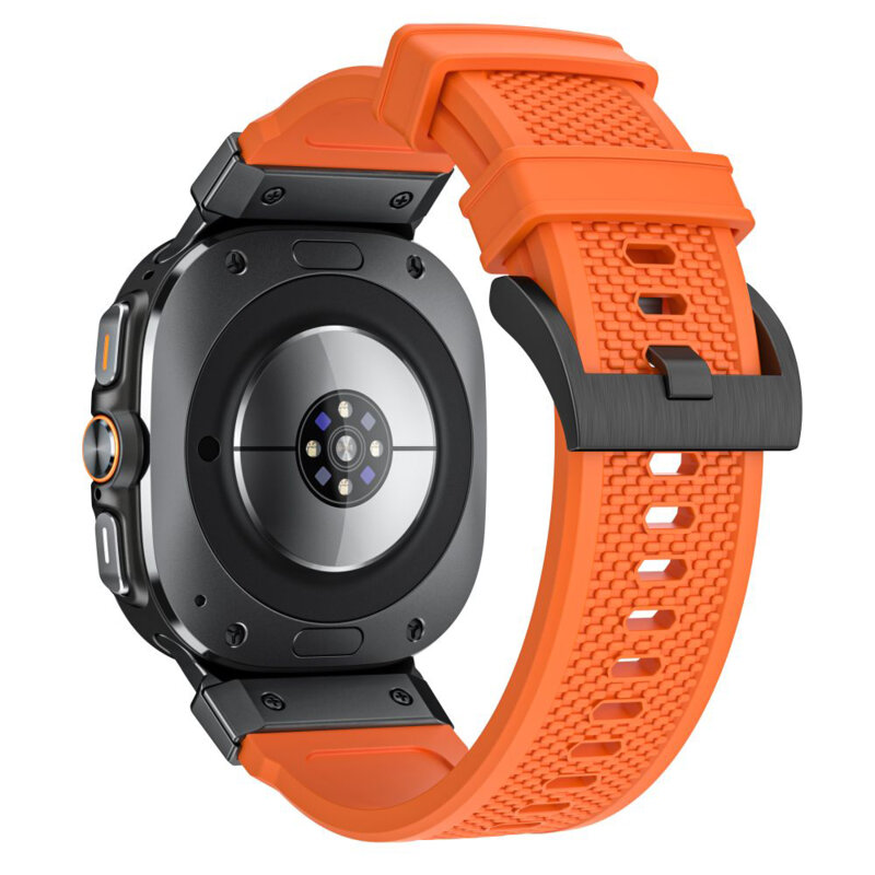 Curea Samsung Galaxy Watch Ultra 47mm Techsuit, portocaliu, W068