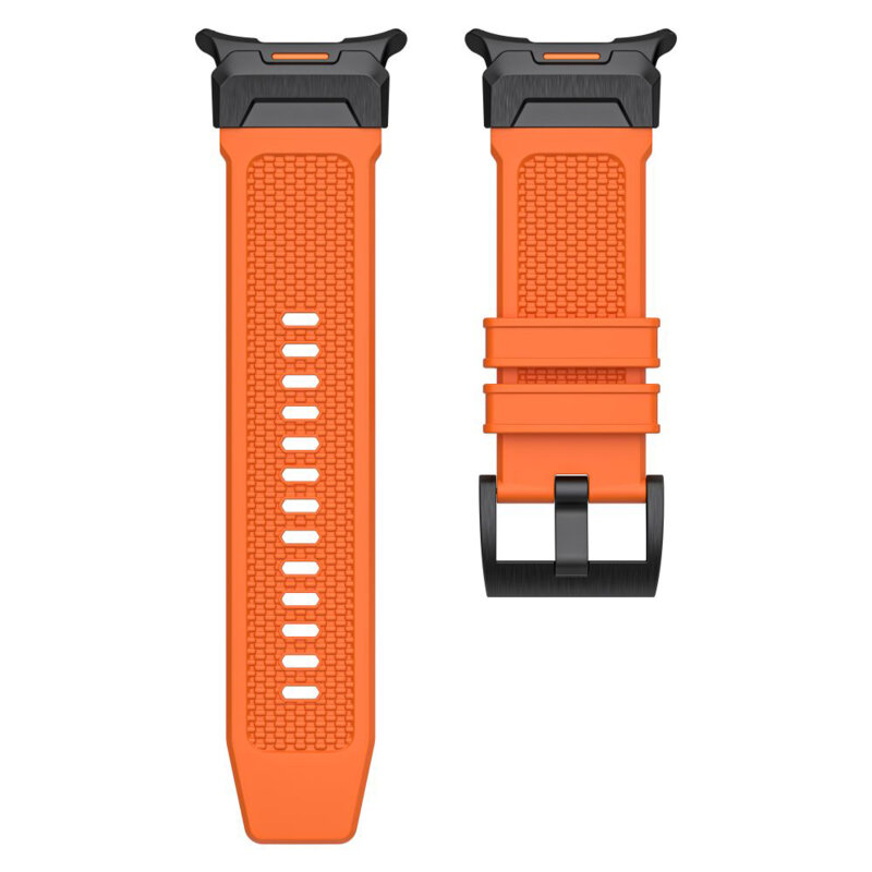 Curea Samsung Galaxy Watch Ultra 47mm Techsuit, portocaliu, W068