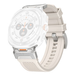 Curea Samsung Galaxy Watch Ultra 47mm Techsuit, alb, W068