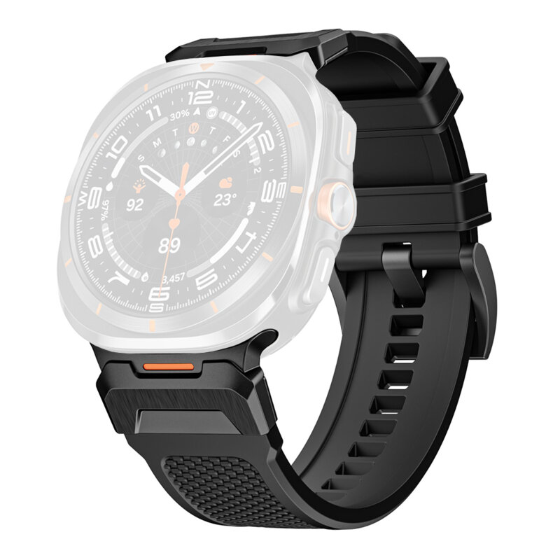 Curea Samsung Galaxy Watch Ultra 47mm Techsuit, negru, W068