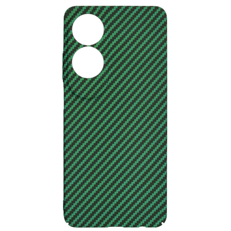 Husa Oppo A60 4G Techsuit Carbonite FiberShell, verde