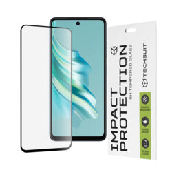 Folie sticla Tecno Spark 20 Techsuit 111D Full Glue Full Cover, negru