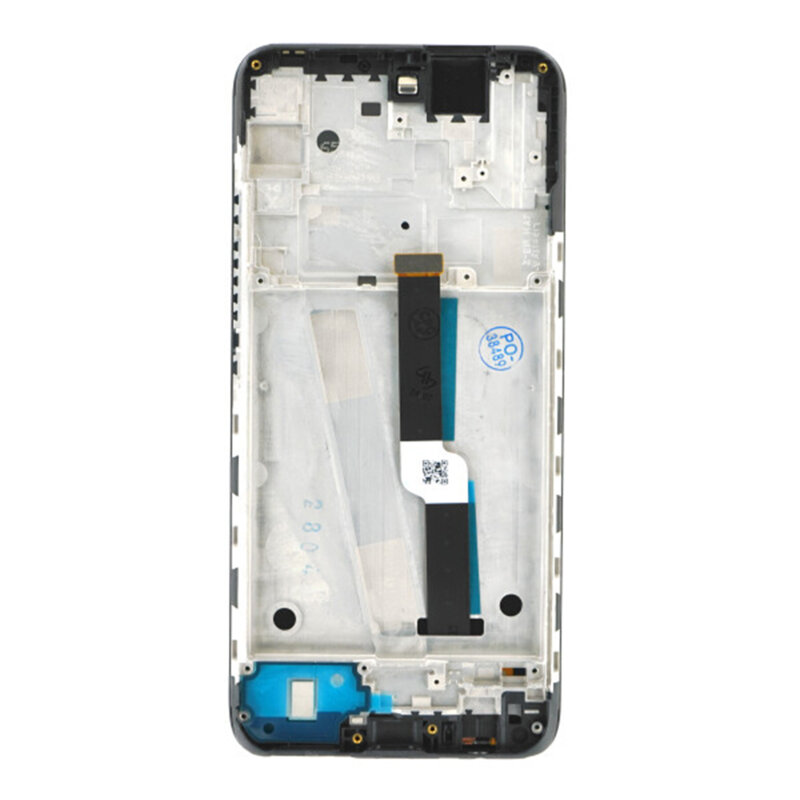 Display Motorola One Fusion+ touchscreen cu rama, negru