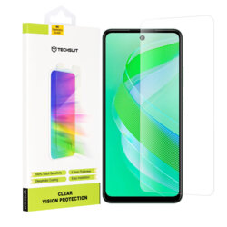 Folie sticla Infinix Smart 8 Techsuit Clear Vision Glass, transparenta