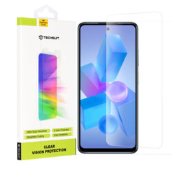 Folie sticla Infinix Hot 40 Techsuit Clear Vision Glass, transparenta