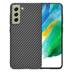 Husa Samsung Galaxy S21 FE 5G Techsuit Carbonite FiberShell, negru