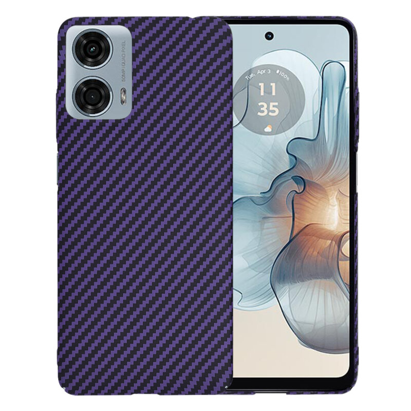 Husa Motorola Moto G24 Power Techsuit Carbonite FiberShell, mov