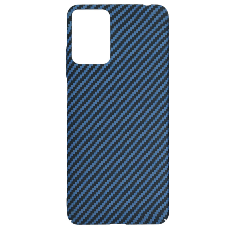 Husa Motorola Moto G24 Power Techsuit Carbonite FiberShell, cyan