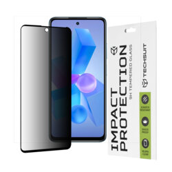 Folie sticla Infinix Hot 40 Techsuit 111D Privacy Full Glue, negru