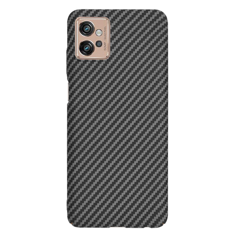 Husa Motorola Moto G32 Techsuit Carbonite FiberShell, negru